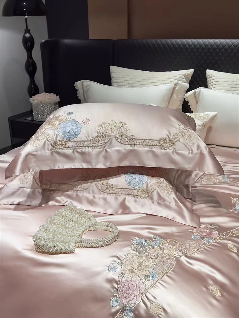 Luxuriöses Damastbettwäsche – Chinesischer Stil 5er Set