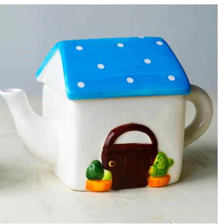 3D Relief Keramikwaren bunt handgezeichnetes Geschirr Farbe: mehrfarbig