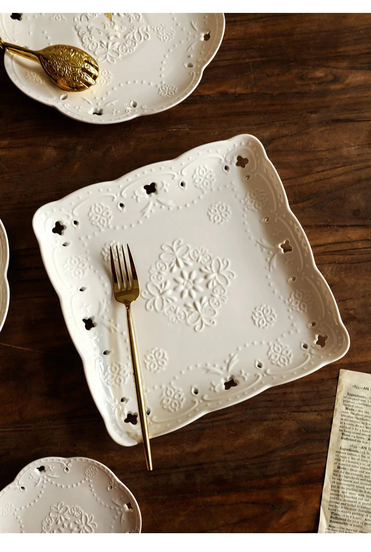 Keramik Dim Sum Teller – Europäisch - Hotelgebrauch