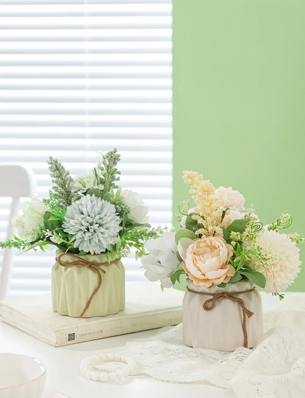 Moderne Vase – Imitationskeramik – Wohndekor