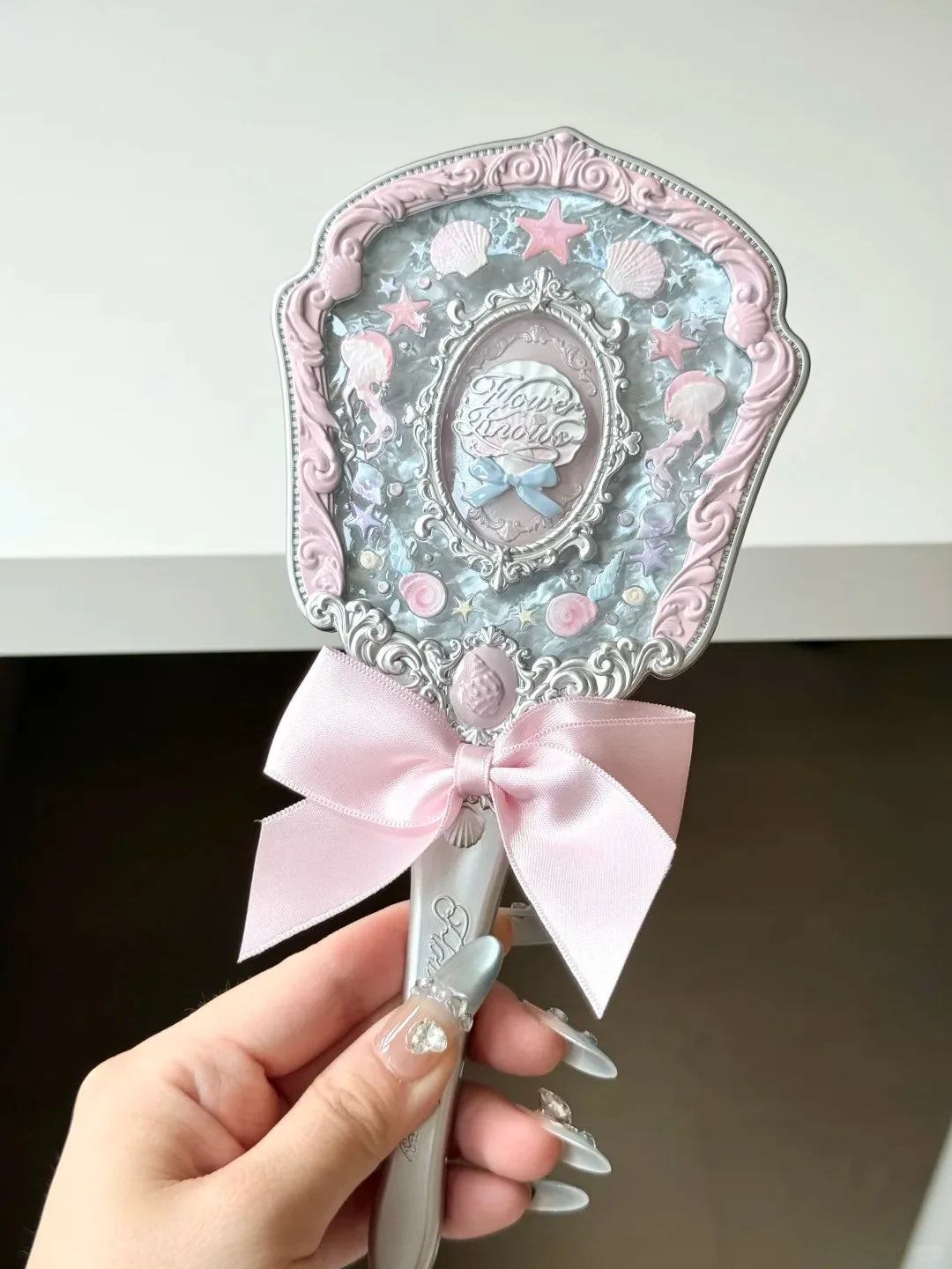 Luxus Schminkspiegel - Rokoko Design - Tragbare Eleganz