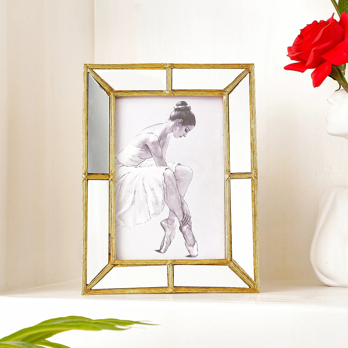 Barocker Fotorahmen – Harzmaterial – Schlafzimmer/Büro