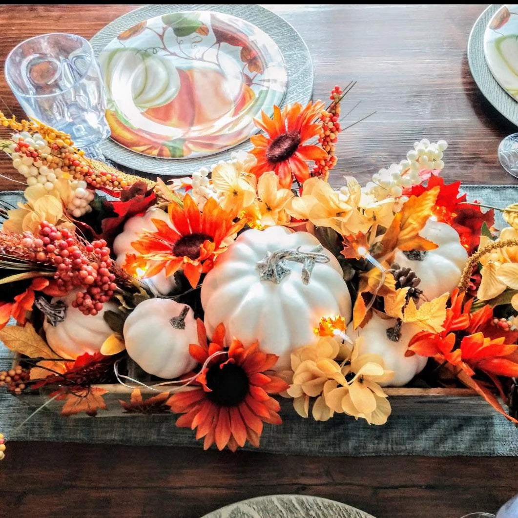 Künstliche Schaum Kürbisse – PE Material – DIY Halloween Deko