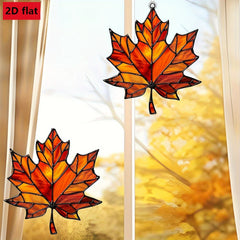 Acryl-Lichtfänger Ahornblatt – Herbstdekor – Deko-Einsatz
