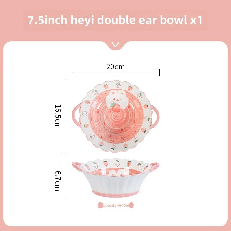 Keramikschalen – Underglaze Design – 11.8 bis 6.25 Zoll