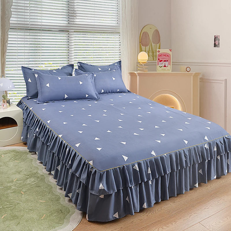 Floral Bettvolant – Strick-Polyester – Verschiedene Grössen