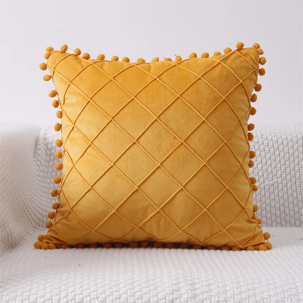 Samt Kissenbezug – Nordisches Design, 30x50cm/45x45cm