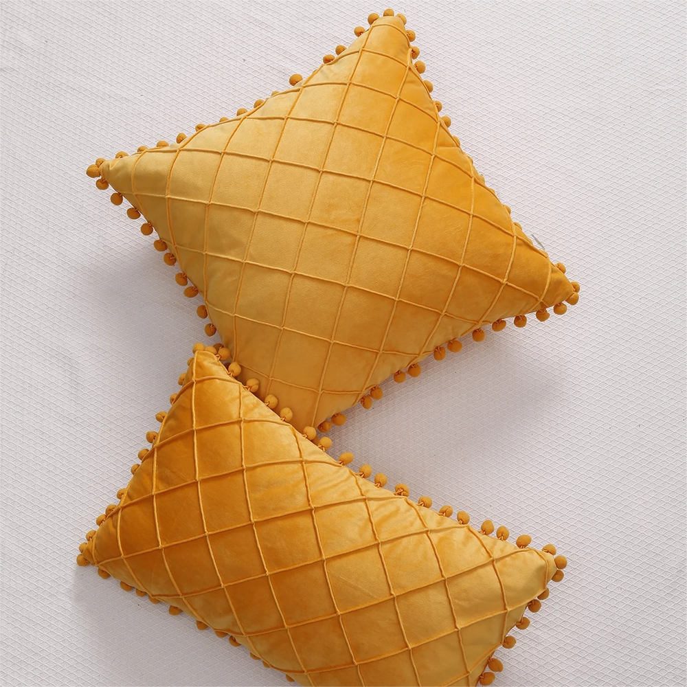 Samt Kissenbezug – Nordisches Design, 30x50cm/45x45cm