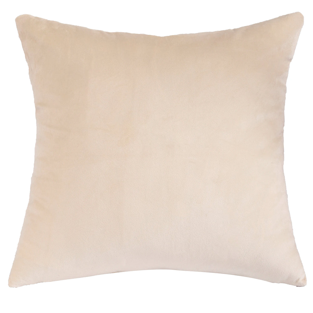 Quadratische Samt-Kissenbezüge in Lavendel, 450x450 mm, moderner Stil