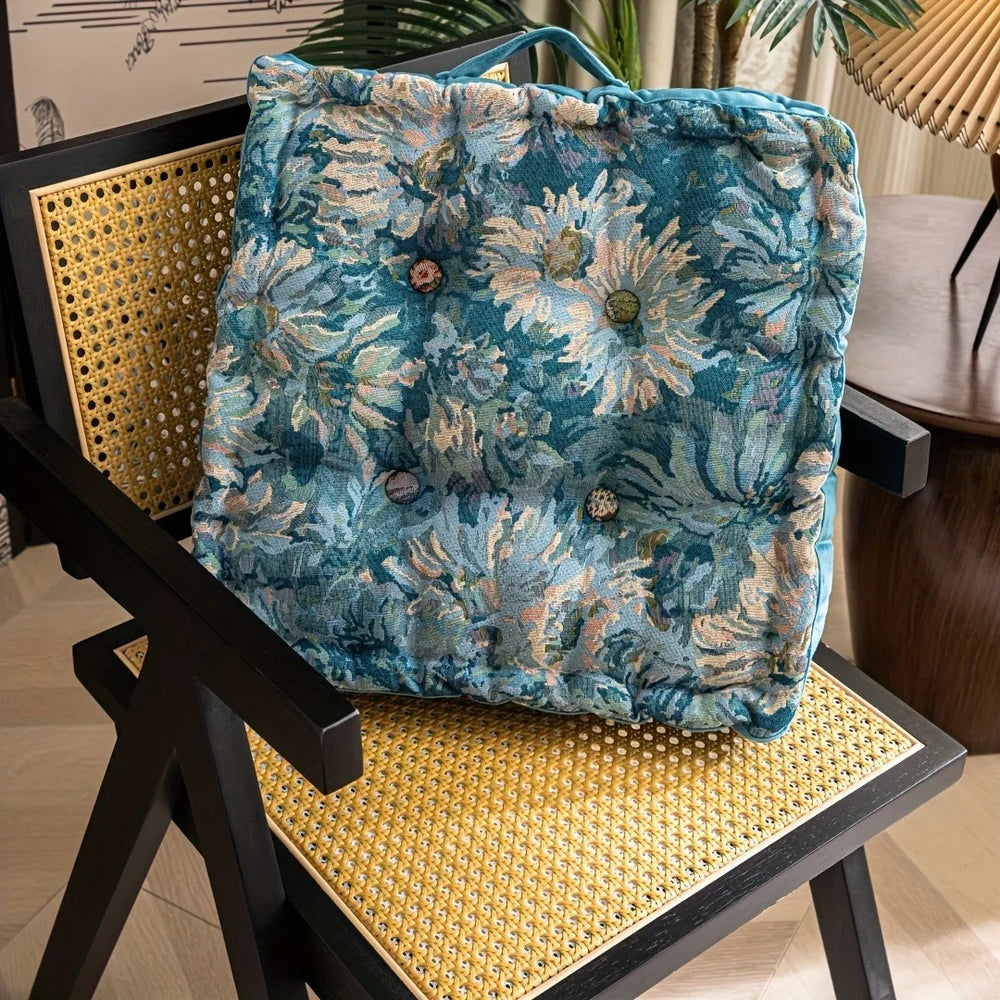 Samtkissen – Gestricktes Polyester – 45x45cm