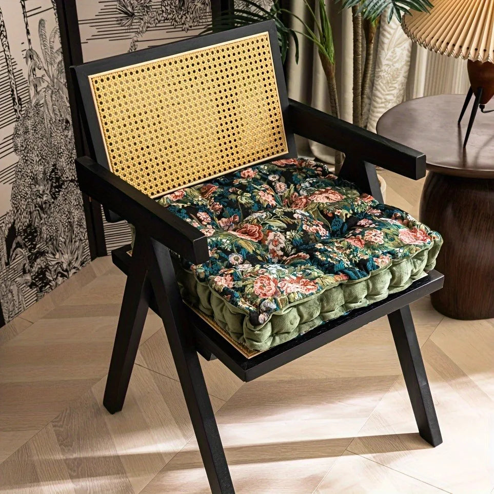 Samtkissen – Gestricktes Polyester – 45x45cm