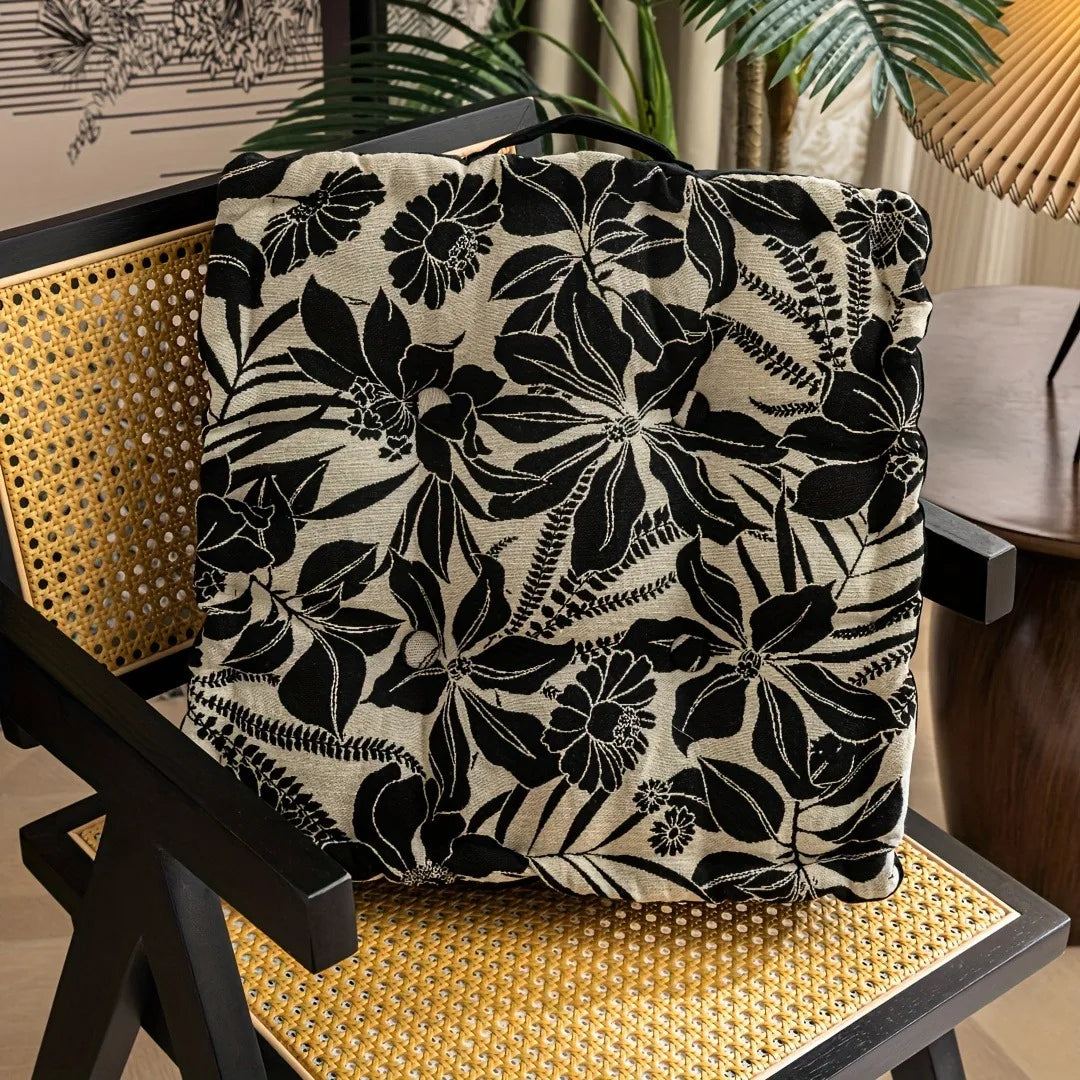 Samtkissen – Gestricktes Polyester – 45x45cm