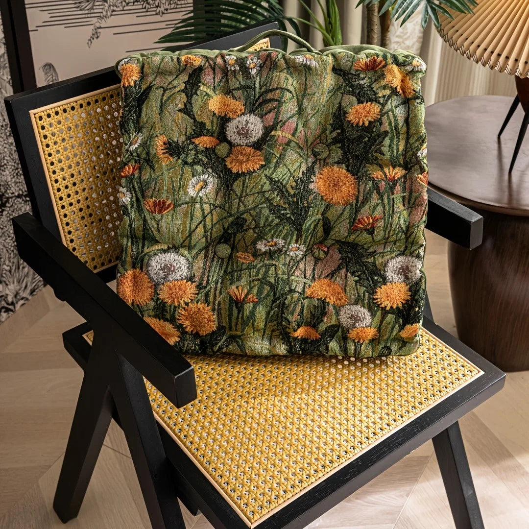 Samtkissen – Gestricktes Polyester – 45x45cm