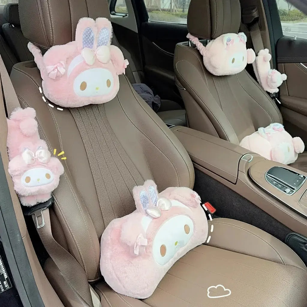 Sanrio My Melody Plüschkissen – Unisex, Auto Interieur