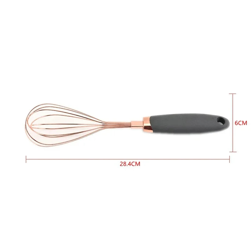 7-teiliges Küchenwerkzeug-Set aus Edelstahl – Ergonomisches Design