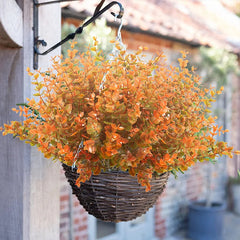 Künstliche Eukalyptussträusse – Herbst Aussendeko