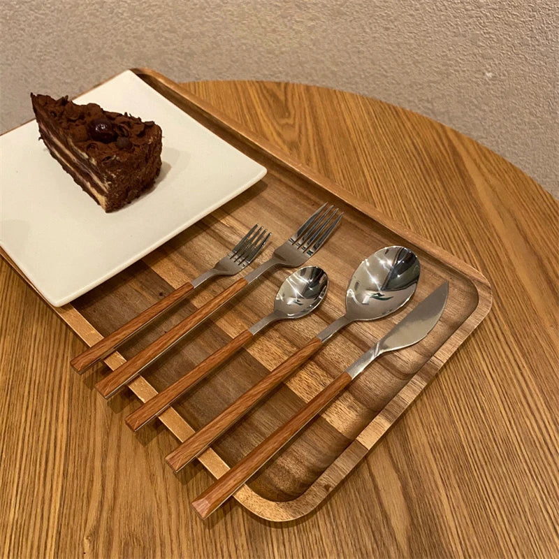 Besteckset – Koreanisch Edelstahl – Umweltfreundlich