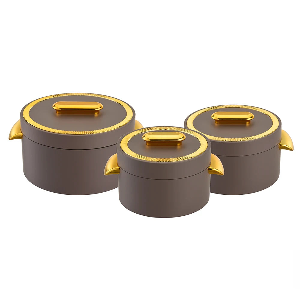 Isolierter Topf Set - Keramik Design - Perfekt für Ramadan 3-tlg