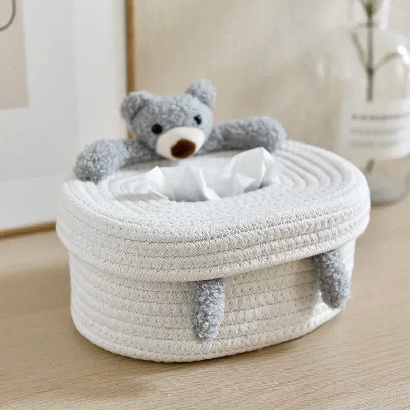 Tissue Box Sitzmodell – Klassisches Stoffdesign