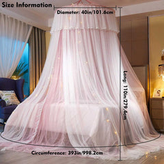 Prinzessin Betthimmel – Polyester Modern – Rundes Design