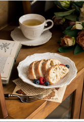 Keramik Geschirrset – Handgefertigt, Off White