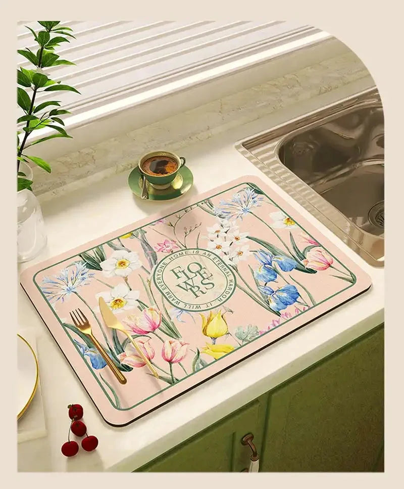 rechteckige diatomschlamm-matte japan stil in farbe 7, grösse 40x50 cm