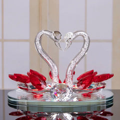 Kristallschwan Deko – Modernes Design – 15*10*8cm