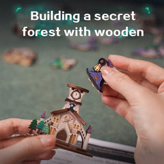 3D Holz Musikbox – DIY Zauberschloss Puzzle