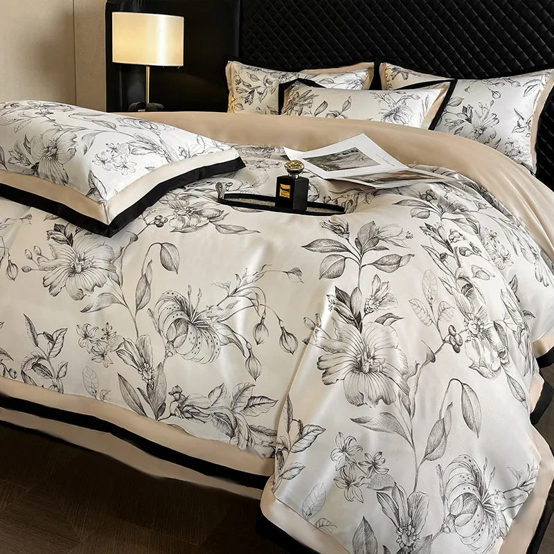 Tencel Bettwäsche – Leopardenmuster – 200x230cm