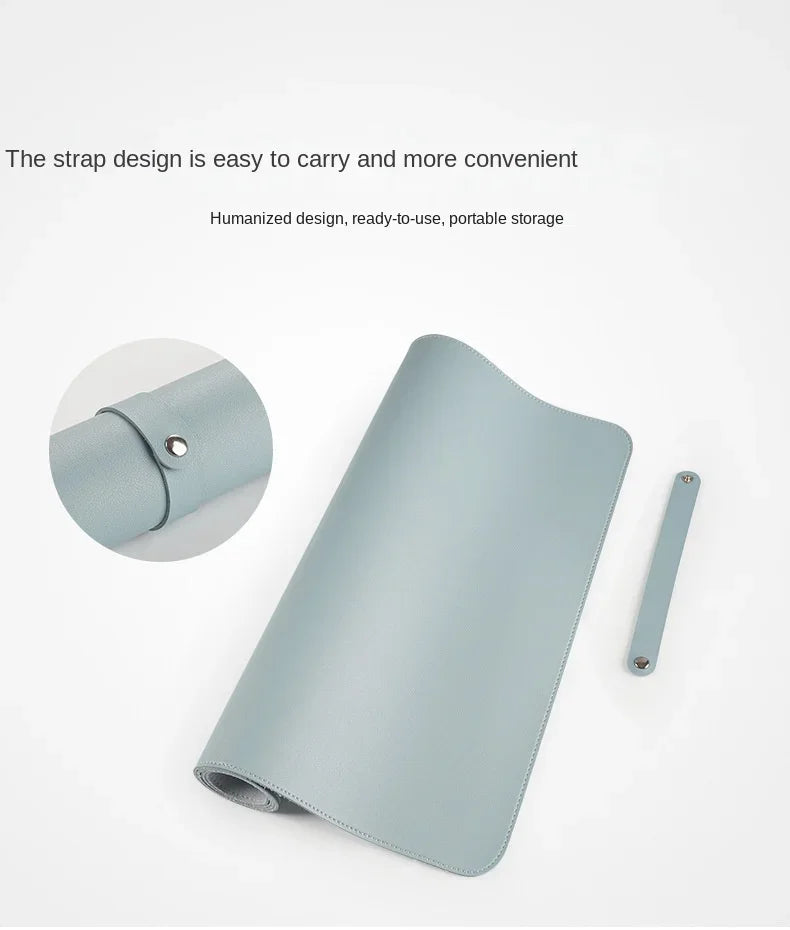 Schreibtischschutzmatte – PU-Leder – 600x300mm Grösse