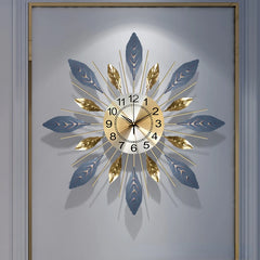 Wanduhr Kunst – Nordisch Stil für Wohnzimmer