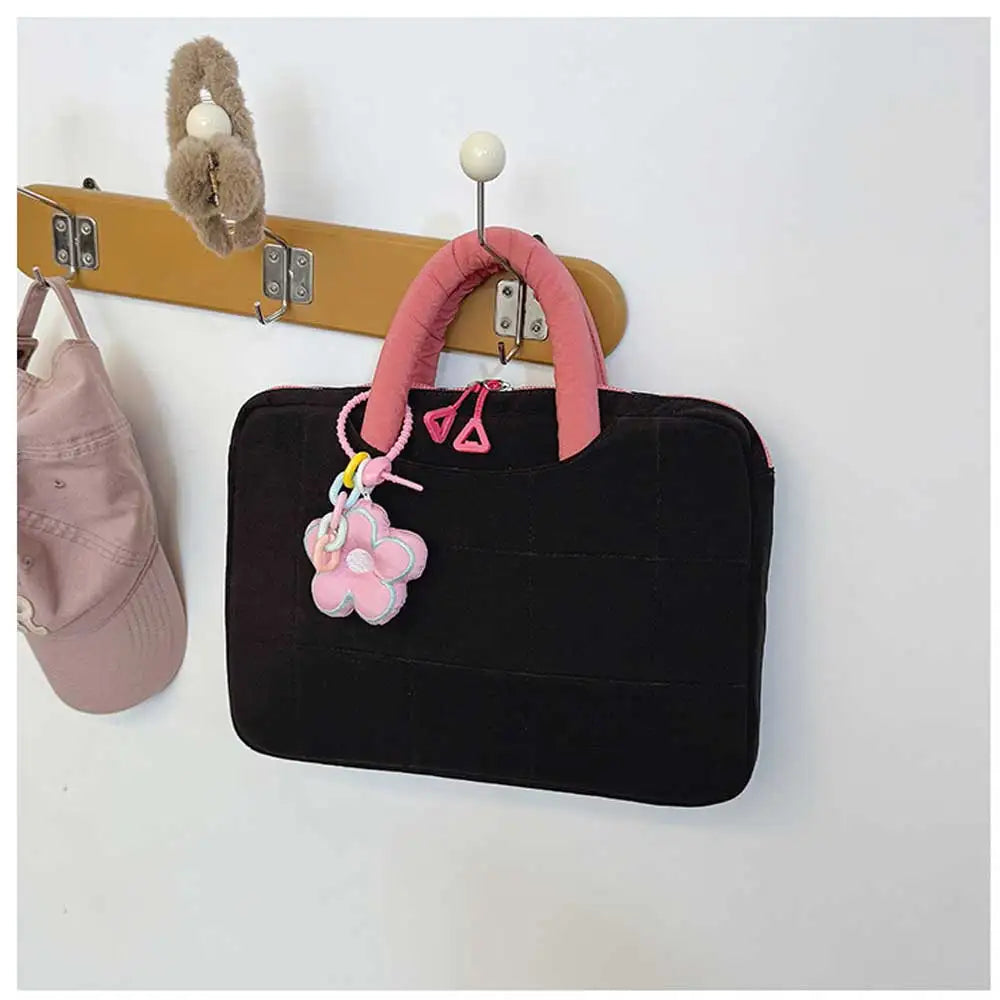 Laptop-Hülle – Polyester Karo – 14/16 Zoll Optionen