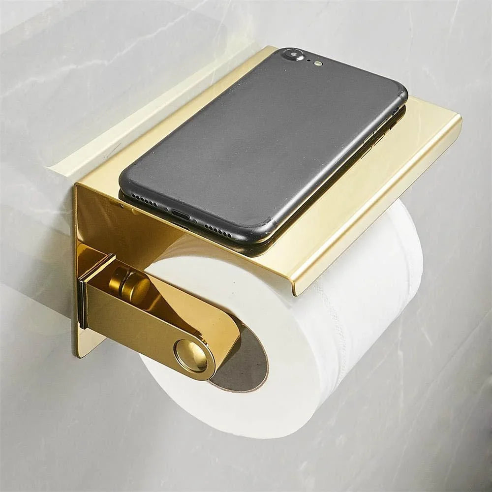WC-Rollenhalter – Edelstahl – Badezimmer Aufbewahrung