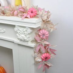 Ahornblatt Girlande – Elegante Herbstdeko – 1.8–7.3 m