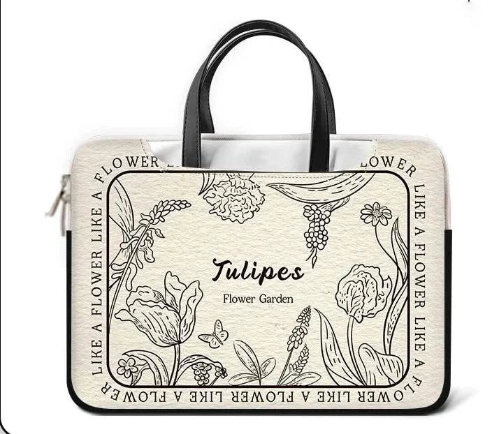 Laptop Tasche – PU Leder Graffiti – 13in bis 17in