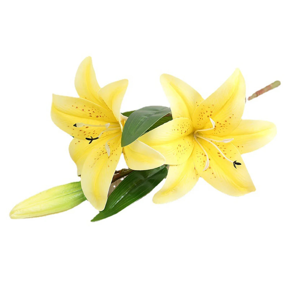 3D Druck Lilie – Elegantes Florales Design – 41cm Heimdeko
