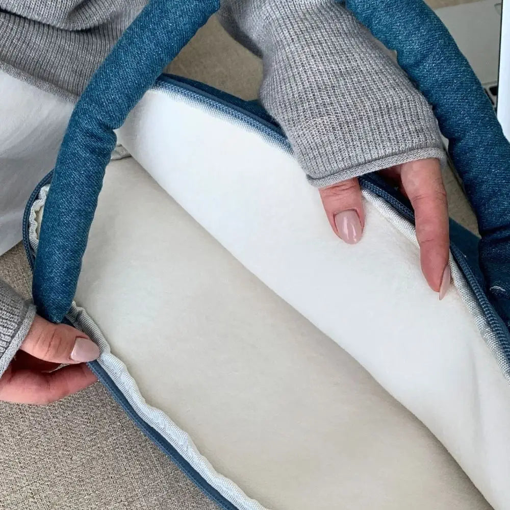 Laptop-Tasche Denim – Bestickt, 13.3-16.1 Zoll