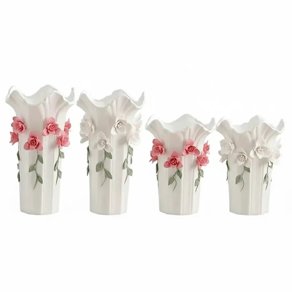 Keramik Blumen Vase – Europäisch Stil – 22x16.5cm