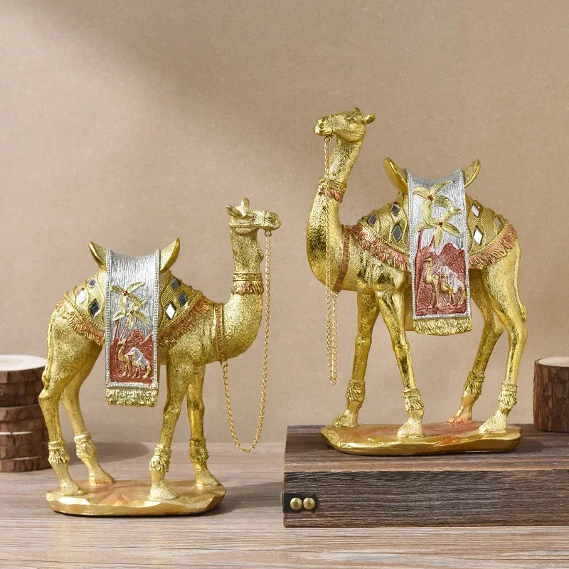 Kamel-Ornamente – Resin-Tierdeko – Klein & Gross