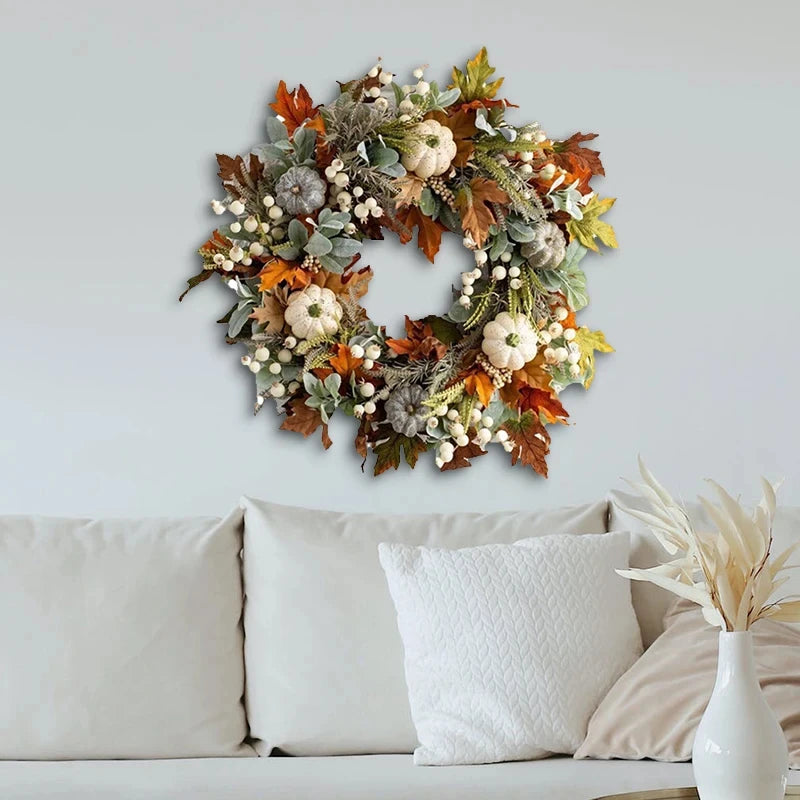 Herbstkranz – Stroh Design – 45cm Innendekor
