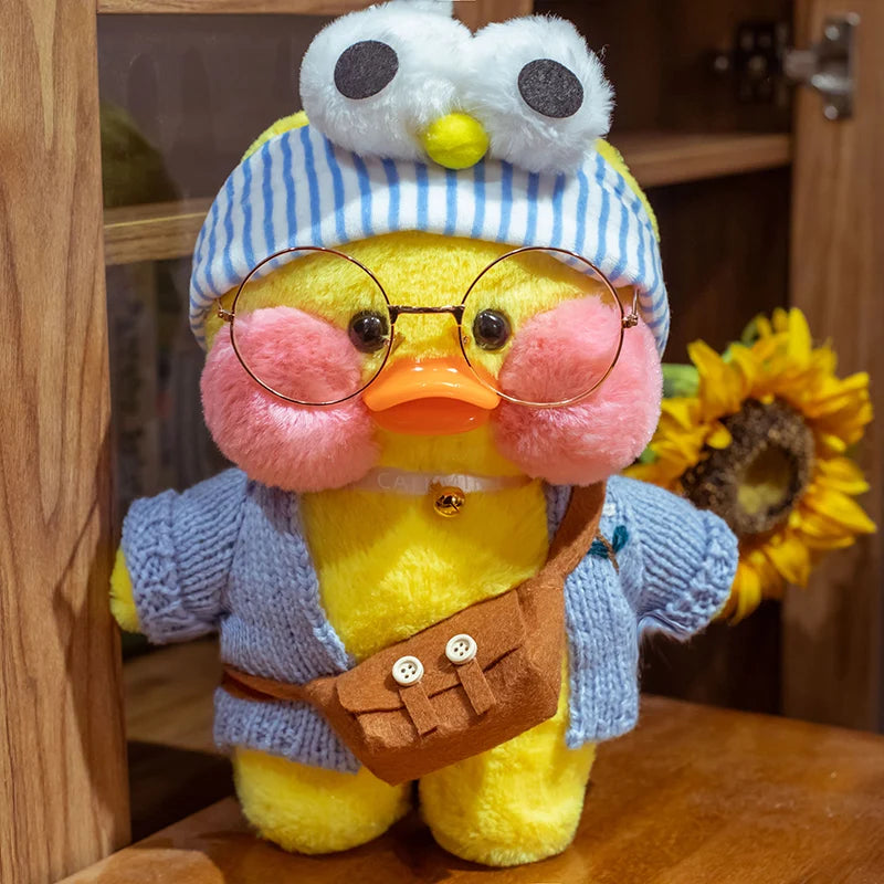 Kawaii Ente Plüsch – Weicher Plüsch/Baumwolle – 30cm