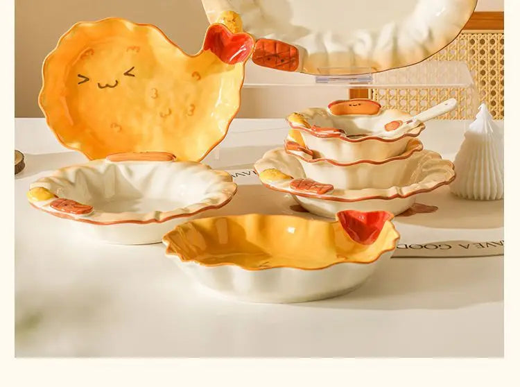 Keramik Schale – Cartoon Design 5.5-Zoll