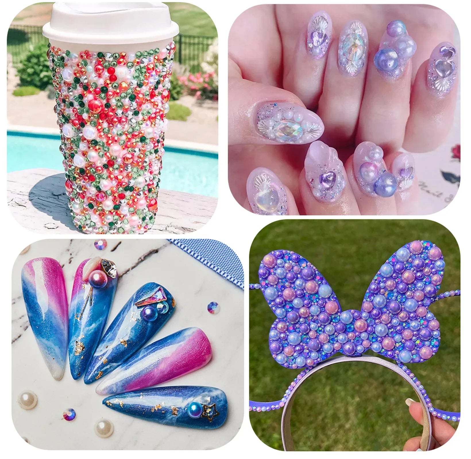 Bunte Harzperlen – Süsser Stil DIY Accessoires