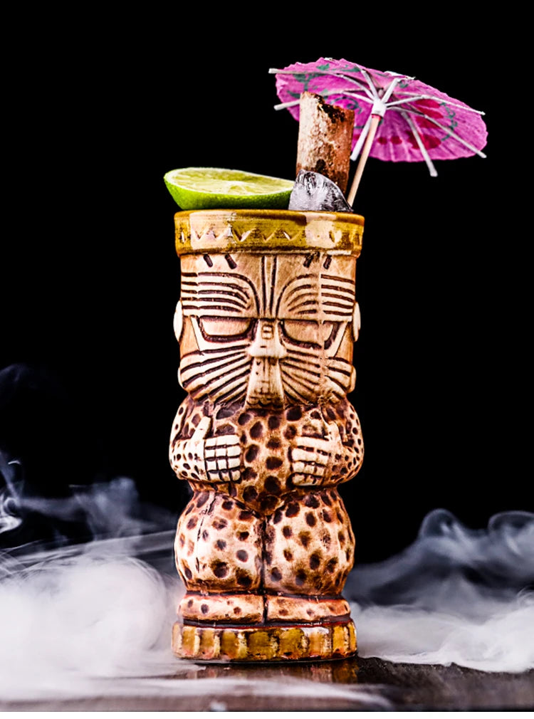 Keramische Tiki-Becher – Amerikanisch Handgemacht – 201-700ml
