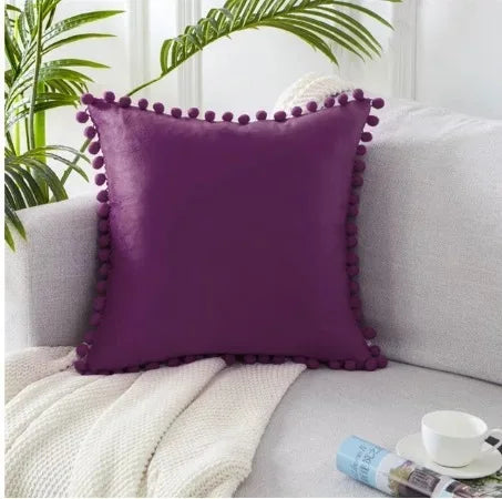 Samt-Kissenbezug – Nordic Design, 45×45 cm