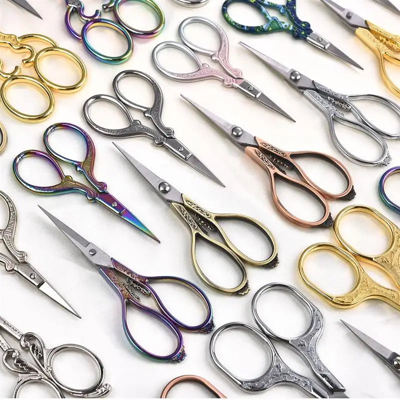 Vintage Edelstahlschere – Für Schneider & Stickerei