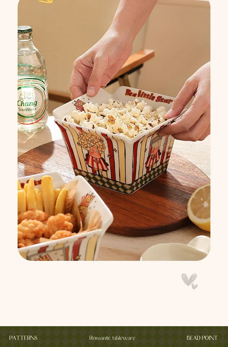 Keramik Snackschüssel – Süsses Frucht-Design