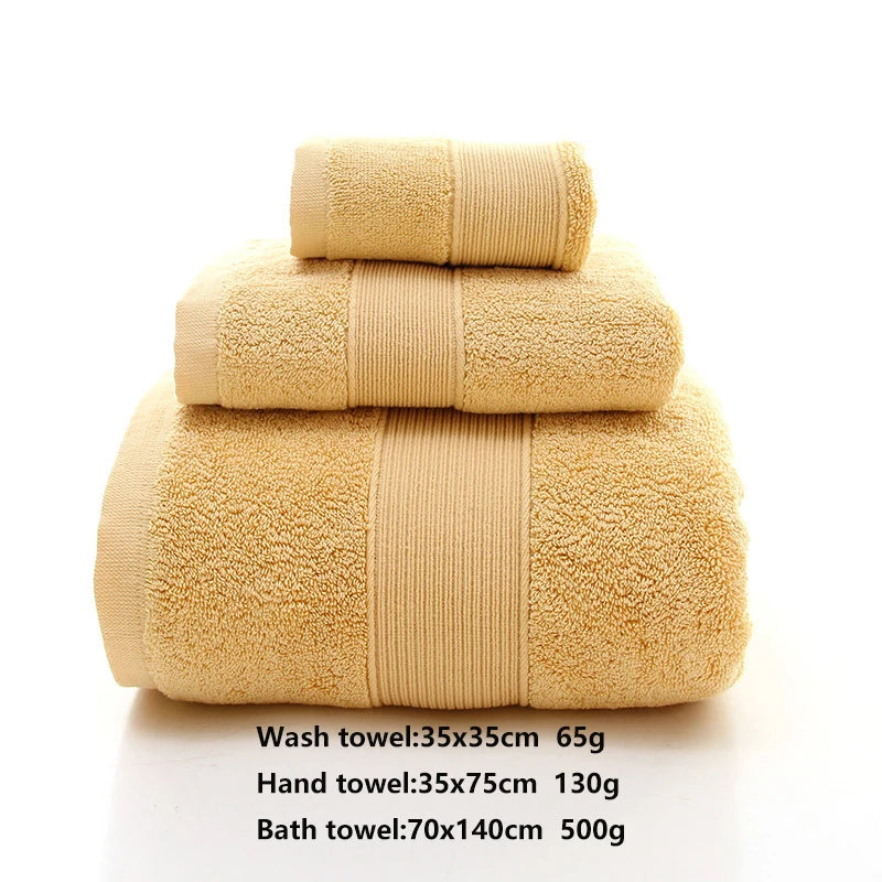 Baumwollhandtuch Set – 100% Baumwolle – Bad-Essentials