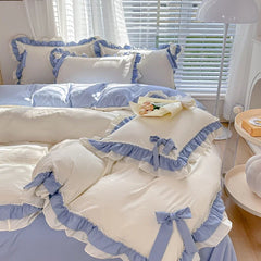 Koreanisches Princess-Bettwäsche Set – Waschbaumwolle – 1.5m/1.8m/2.0m