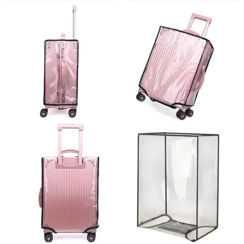 Staubfeste Kofferschutzhülle – Transparentes PVC – Reise-Essential